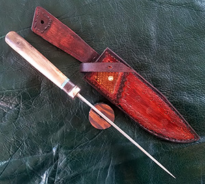 JN handmade damascus hunting knife H9d